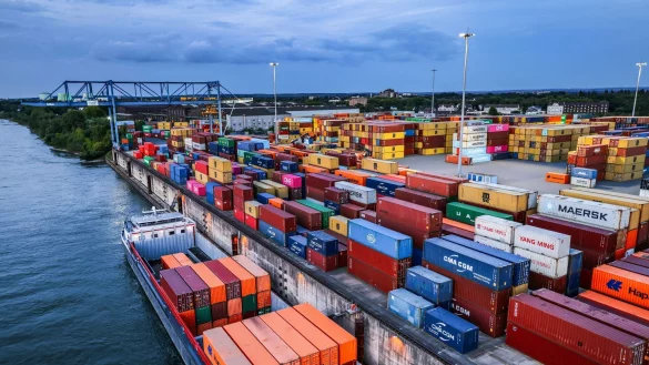 Die deutschen Exporte haben im September zugelegt. - &copy; Oliver Berg/dpa