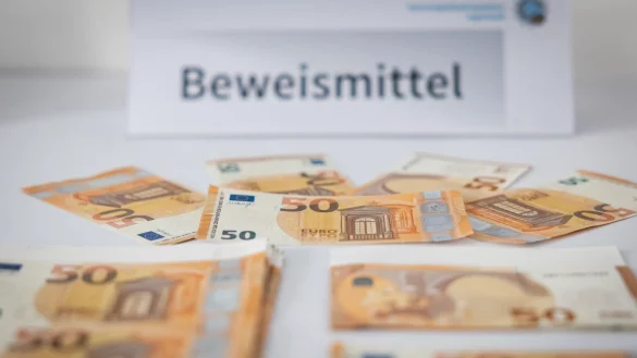 Die Polizei spricht von einem großen Ermittlungserfolg. - © Daniel Karmann/dpa