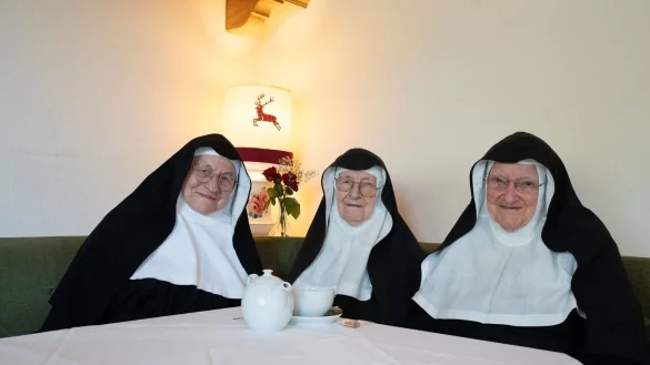 Werden Schwester Rita, Schwester Regina und Schwester Bernadette den Vorschlag annehmen? (Archivbild) - © Noah Hatz/dpa