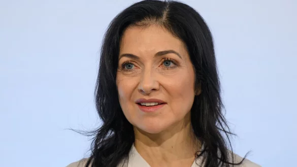 Wirtschaftsministerin Reiche wirbt um Investoren für den Standort Deutschland (Archivbild) - © Hendrik Schmidt/dpa