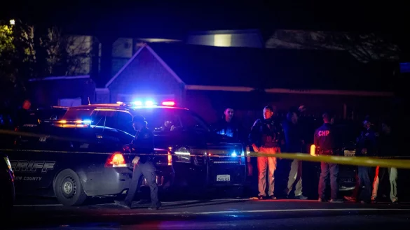 Im kalifornischen Stockton sind bei Schüssen mehrere Menschen gestorben. - © Ethan Swope/AP/dpa