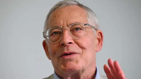 Der Krieg sei zurück in Europa, sagt Schlögel, «das kann man nicht negieren». - © Arne Dedert/dpa