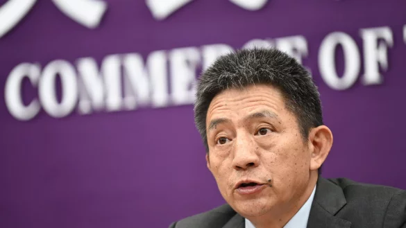 Li Chenggang, Verhandler in internationalen Handelsfragen, hat eine vorl&auml;ufige Einigung mit den USA bekanntgegeben. (Archivbild) - &copy; Johannes Neudecker/dpa