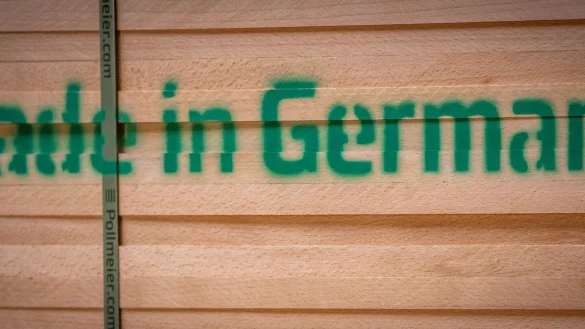 Die höheren US-Zölle setzen die exportorientierte deutsche Wirtschaft unter Druck. (Symbolbild) - © Jens Büttner/dpa