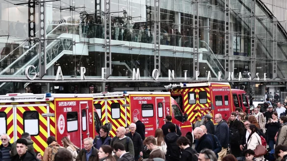 Im Zuge von Ermittlungen wegen h&auml;uslicher Gewalt hatten Beamte auf den mit einem Zug ankommenden 44-J&auml;hrigen gewartet. - &copy; Thibaud Moritz/AFP/dpa