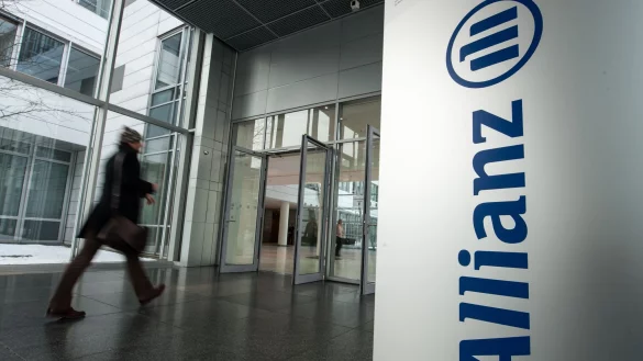 Die Allianz wird auch in diesem Jahr voraussichtlich ihre Gewinnerwartungen &uuml;bertreffen. (Archiv) - &copy; Armin Weigel/dpa