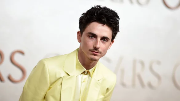 Timothée Chalamet hat ein wildes Promo-Video für seinen Film veröffentlicht. (Archivbild) - © Richard Shotwell/Invision/dpa