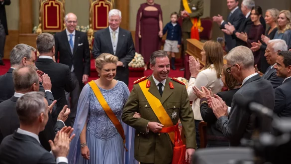 Eine der ersten Auslandreisen f&uuml;hrt den neuen Gro&szlig;herzog von Luxemburg nach Berlin (Archivbild) - &copy; Harald Tittel/dpa