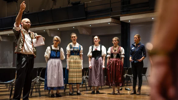 Schweizer Jodeln ist neuerdings Welterbe der Menschheit. - © Philipp Schmidli/KEYSTONE/dpa