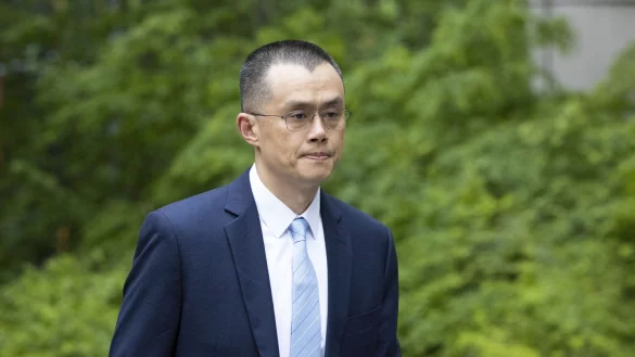 Changpeng Zhao hatte vier Monate in einem US-Gef&auml;ngnis verbracht. (Archivbild) - &copy; Ellen M. Banner/The Seattle Times/AP/dpa
