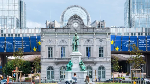 EU-Parlament f&uuml;r Abschw&auml;chung des Lieferkettengesetzes (Archivbild). - &copy; Alicia Windzio/dpa