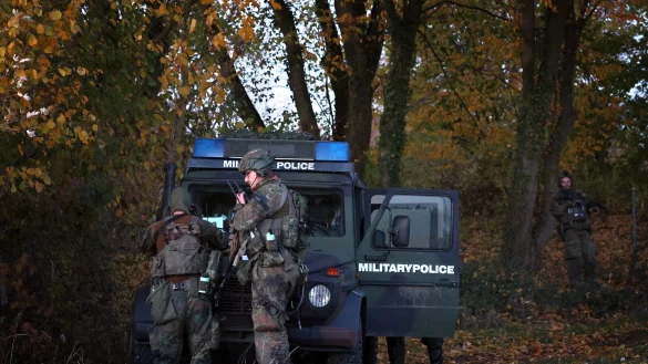 Bei der &Uuml;bung &laquo;Marshal Power&raquo; hatten Bundeswehr und Polizei eigentlich zusammen trainieren sollen. (Archivbild) - &copy; Karl-Josef Hildenbrand/dpa