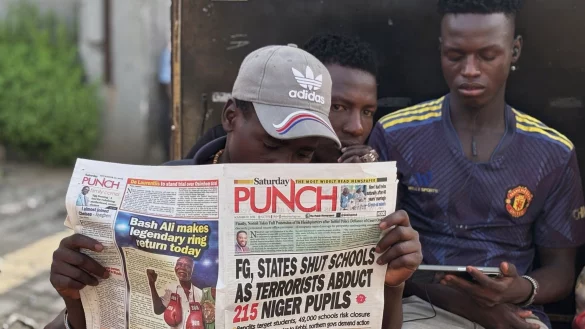 Viele Kinder bleiben weiterhin in Gefangenschaft. (Archivbild) - © Sunday Alamba/AP/dpa