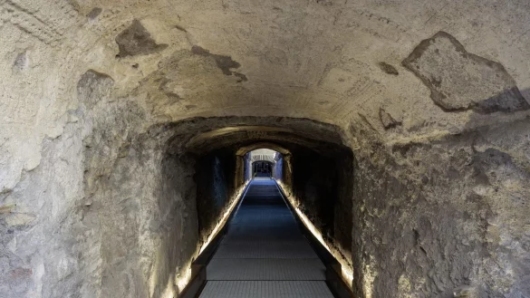 Der Gang wurde im 19. Jahrhundert entdeckt und ausgegraben. - &copy; Simona Murrone/Parco Archeologico del Colosseo/dpa