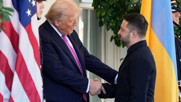 Im Oktober war Selenskyj zuletzt bei Trump gewesen. (Archivbild) - &copy; Alex Brandon/AP/dpa