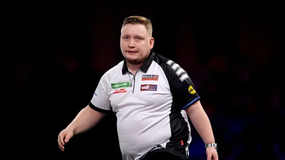 Muss trotz des Einzugs in die n&auml;chste Runde aus seinem Hotel raus: Martin Schindler. (Archivbild) - &copy; John Walton/PA Wire/dpa