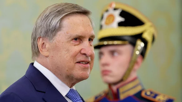 Der Friedensplan sei im Detail bisher gar nicht mit Russland besprochen worden, sagte Juri Uschakow. (Archivbild) - &copy; Maxim Shemetov/Reuters Pool via AP/dpa