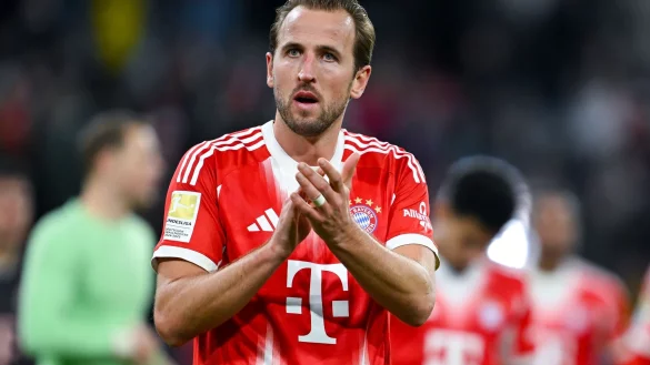 Harry Kane liefert dem FC Bayern aktuell das Rundum-sorglos-Paket. - © Sven Hoppe/dpa