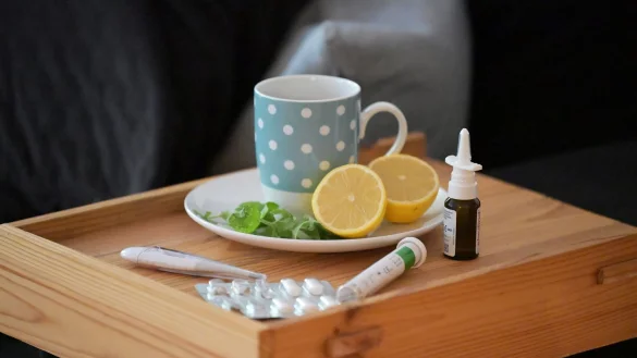 Wer Corona hat, sollte am besten so lange zu Hause bleiben, bis die Krankheitszeichen sich deutlich verbessert haben. (Symbolbild) - © Malin Wunderlich/dpa