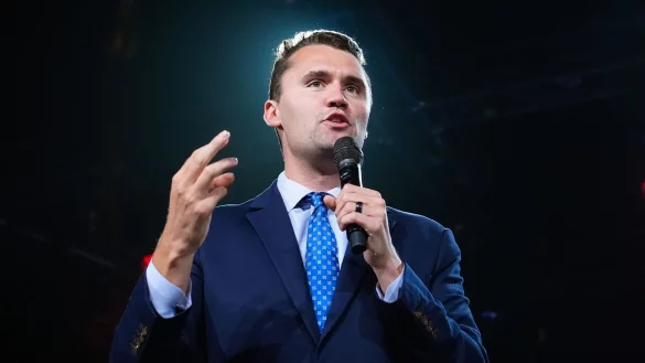 Charlie Kirk wurde im vergangenen Monat erschossen. (Archivbild) - © Ross D. Franklin/AP/dpa