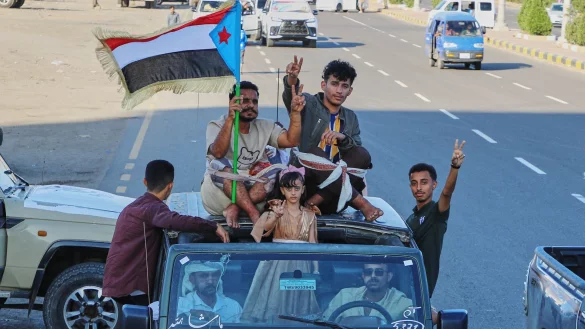 Die Separatisten haben im &ouml;stlichen Jemen gro&szlig;e Gebiete eingenommen. - &copy; Uncredited/AP/dpa