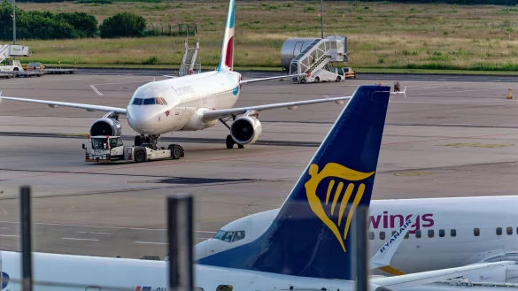 Eurowings und Ryanair bieten Direktfl&uuml;ge von deutschen Flugh&auml;fen an. - &copy; Henning Kaiser/dpa