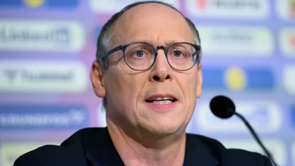 DHB-Vorstandschef Mark Schober ist von der Nachfrage nach WM-Tickets überrascht. (Archivbild) - © Marijan Murat/dpa