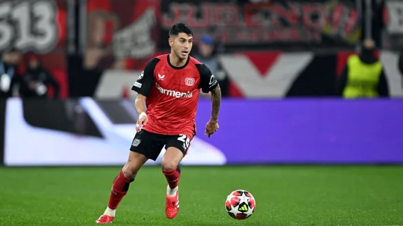 Exequiel Palacios soll Bayer Leverkusen noch lange pr&auml;gen. - &copy; Federico Gambarini/dpa