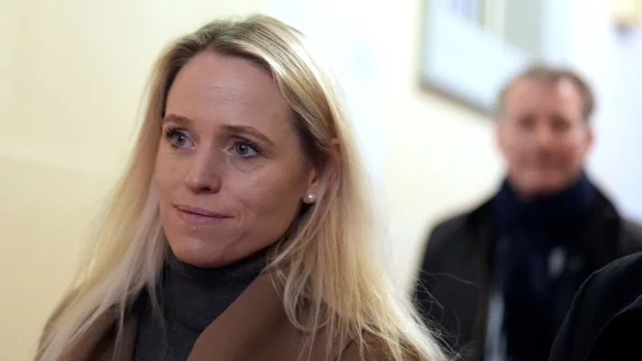 Astrid Have, die neue Frau von Stephan Hensel, sagte vor Gericht als Zeugin aus. - &copy; Marcus Brandt/dpa