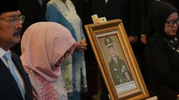 Suharto regierte Indonesien mehr als drei Jahrzehnte lang mit harter Hand. - &copy; Achmad Ibrahim/AP/dpa