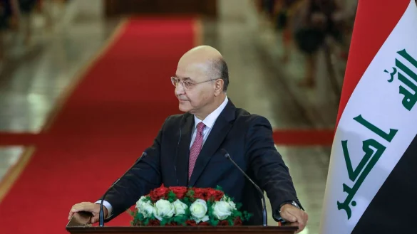 Iraks Ex-Pr&auml;sident Barham Salih ist zum Hohen Kommissar der Vereinten Nationen f&uuml;r Fl&uuml;chtlinge (UNHCR) ernannt worden. (Archivbild) - &copy; Ameer Al Mohammedaw/dpa