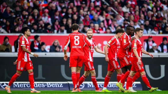 Konrad Laimer trifft zur M&uuml;nchner F&uuml;hrung. - &copy; Tom Weller/dpa