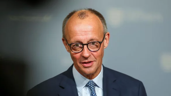 Die CDU NRW ist eine wichtige Machtbasis f&uuml;r Kanzler und Parteichef Friedrich Merz. (Archivbild) - &copy; Jan Woitas/dpa