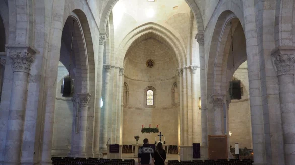 In der evangelischen Erl&ouml;serkirche in der Altstadt von Jerusalem warf Bischof Ibrahim Azar in seiner Predigt am Reformationstag Israel einen V&ouml;lkermord vor. (Archivbild) - &copy; Stefanie J&auml;rkel/dpa