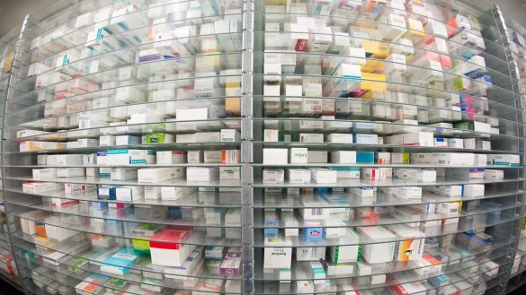 F&uuml;r die Pharmaindustrie sind die USA wichtigster Exportmarkt (Archivbild) - &copy; Daniel Reinhardt/dpa