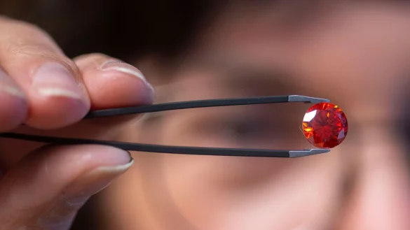 Ein Diamant aus Asche kostet mehrere tausend Euro. (Archivbild) - &copy; Harald Tittel/dpa