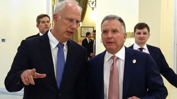 Kirill Dmitrijew gilt als Sprachrohr Putins. (Archivbild) - &copy; Vyacheslav Prokofyev/Pool Sputnik Kremlin/AP/dpa