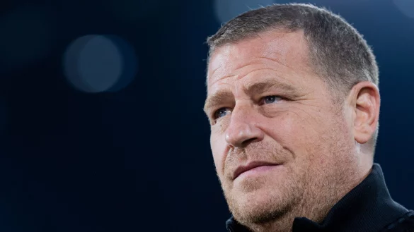 Max Eberl sorgt mit seiner Forderung f&uuml;r Aufsehen - &copy; Rolf Vennenbernd/dpa