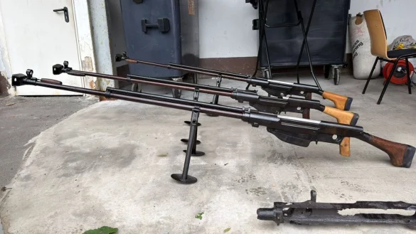 Ermittler entdecken in dem riesigen Waffenarsenal in Remscheid immer neue Verstecke. (Archivbild) - &copy; Polizei Wuppertal/dpa