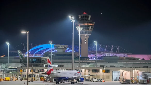 Am Freitagabend mussten etliche Flugzeuge am Boden bleiben. - &copy; Enrique Kaczor/onw-images/dpa