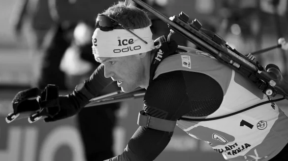 Der norwegische Biathlet Sivert Guttorm Bakken ist gestorben. (Archivbild) - &copy; Vesa Moilanen/Lehtikuva/dpa