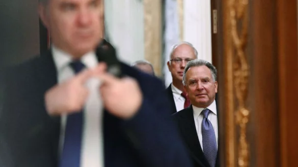 Vor wenigen Wochen war er erneut im Kreml: der Sondergesandte Witkoff. (Archivbild) - &copy; Kristina Kormilitsyna/Sputnik, Kremlin Pool via AP/dpa