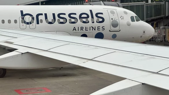 Erst einmal ging nach einer Drohnensichtung am Flughafen Br&uuml;ssel nichts mehr. (Archivbild) - &copy; Steffen Trumpf/dpa