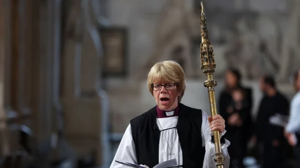 Sarah Mullally wurde zur neuen Erzbisch&ouml;fin von Canterbury berufen. (Archivfoto) - &copy; Paul Childs/PA Wire/dpa