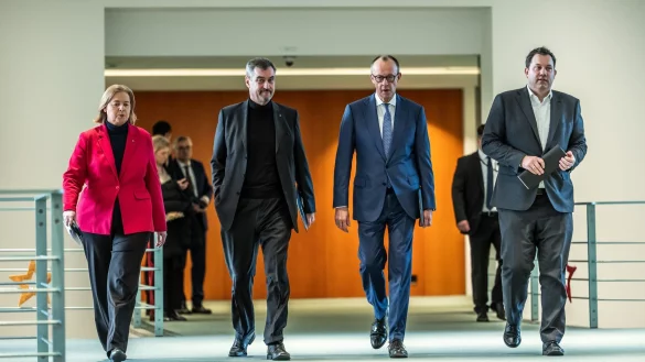 Wohin geht es f&uuml;r die Koalition&auml;re im neuen Jahr? - &copy; Michael Kappeler/dpa