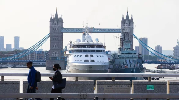 Die Internationale Seeschifffahrtsorganisation IMO hat ihren Sitz in London nahe der Themse. (Archivbild) - &copy; David Parry/PA Wire/dpa