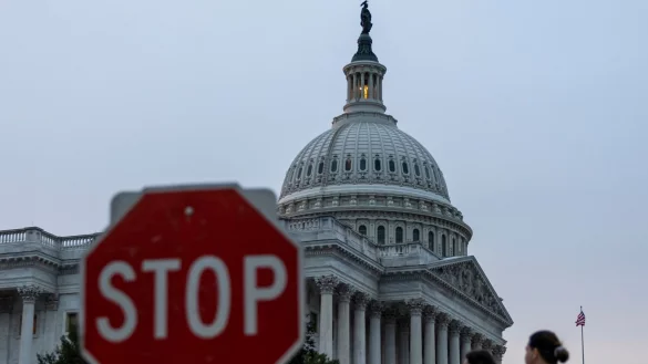 In den USA ist vorerst kein Ende des &laquo;Shutdowns&raquo; in Sicht. - &copy; Mehmet Eser/ZUMA Press Wire/dpa