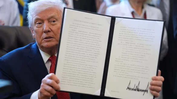 Trump will, dass sich die Ukraine bewegt. - &copy; Evan Vucci/AP/dpa