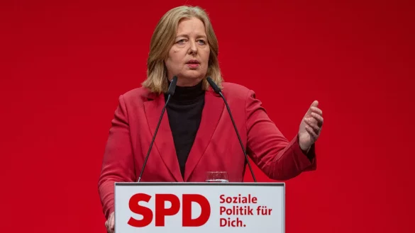 Bärbel Bas will nicht Ministerpräsidentin werden. (Archivbild) - © Armin Weigel/dpa