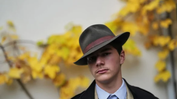 Pedro Elias Garzon kleidet sich gerne &laquo;klassisch&raquo;, wie er in einem Interview dem &laquo;Spiegel&raquo; sagt. - &copy; Thibault Camus/AP/dpa